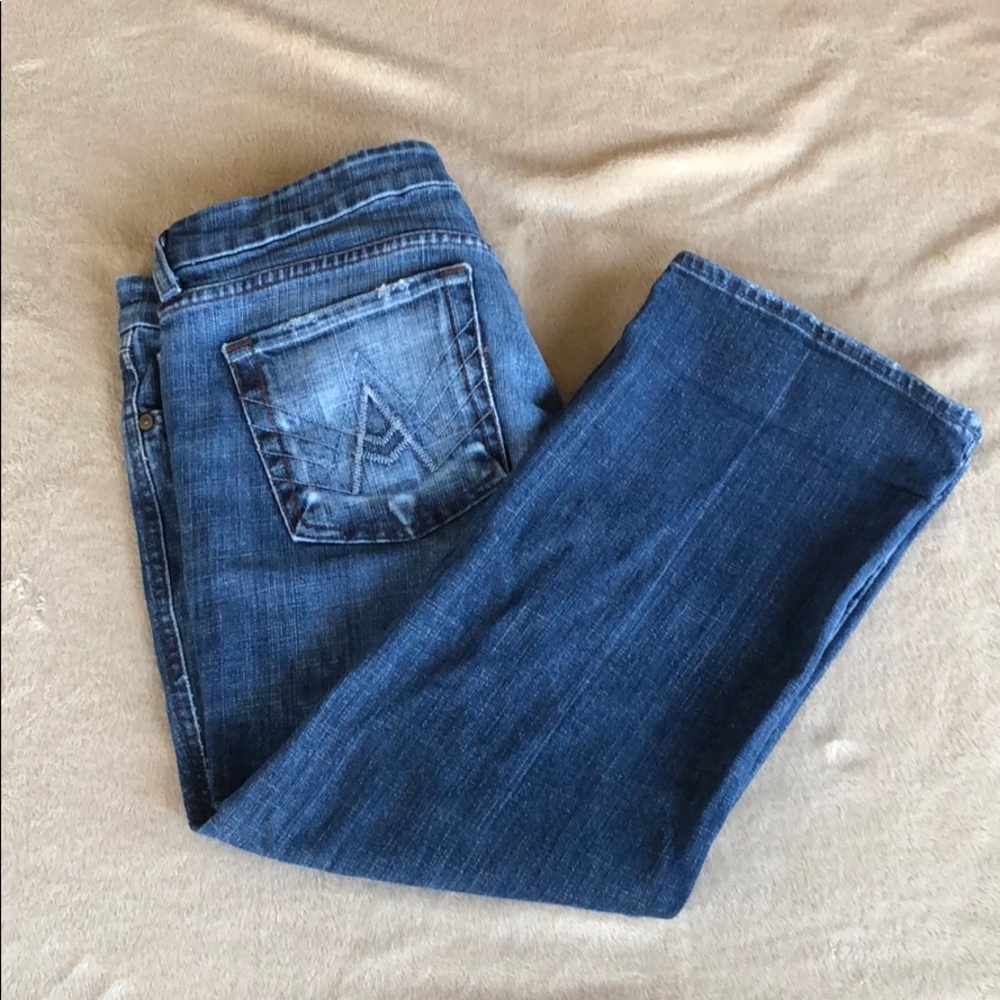 For all man kind Cropped A pocket jeans